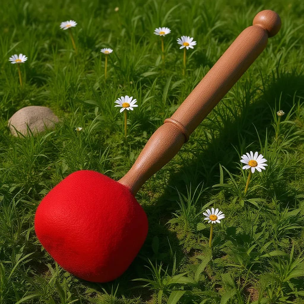 1Pcs Premium Hardwood Singing Bowl Stick Gentle Comfortable Design Chanting Bowls Accessory Buddhist Meditation Gift