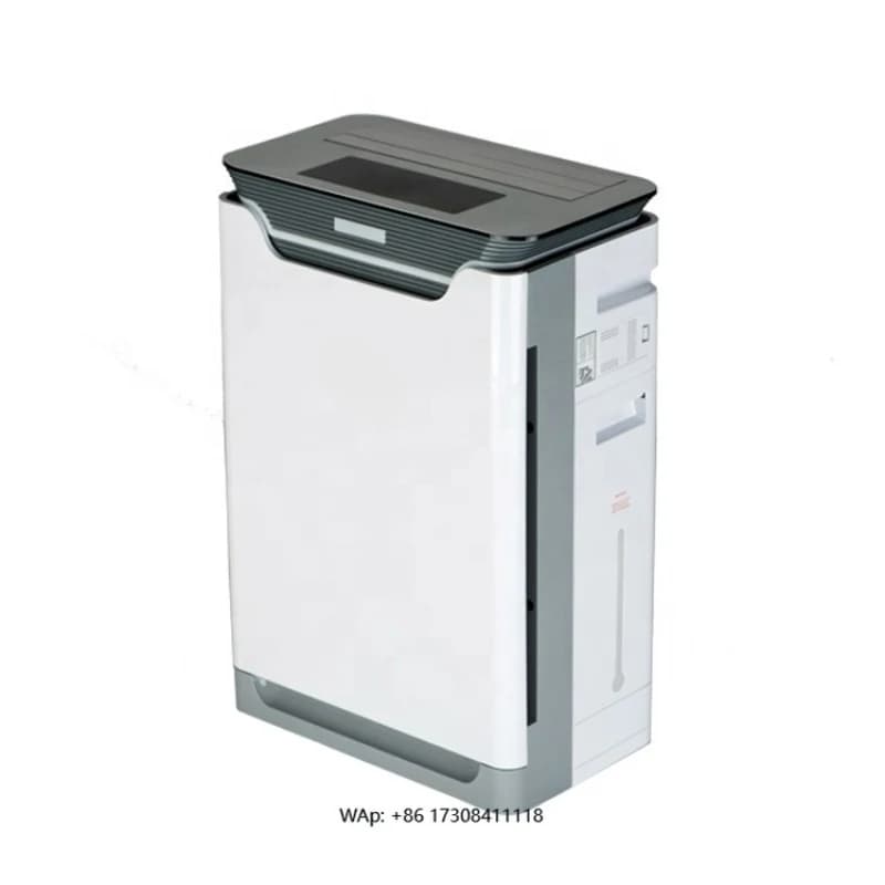 Purificatore d'aria intelligente Home Office Hotel Filtro a carbone attivo Rimuovi gli acari della polvere PM2.5 Filtro dell'aria a basso rumore