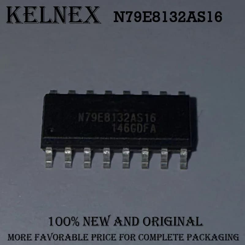5pcs N79E8132AS16 N79E815AT20 N79E814AT20 N79E815AT28 N79E715AT28 IC MCU FLASH