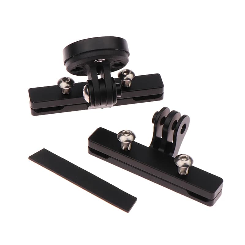 Sella per bici Staffa per luce posteriore Supporto per reggisella Supporto per lampada a LED per bici Radar Supporto per luce re