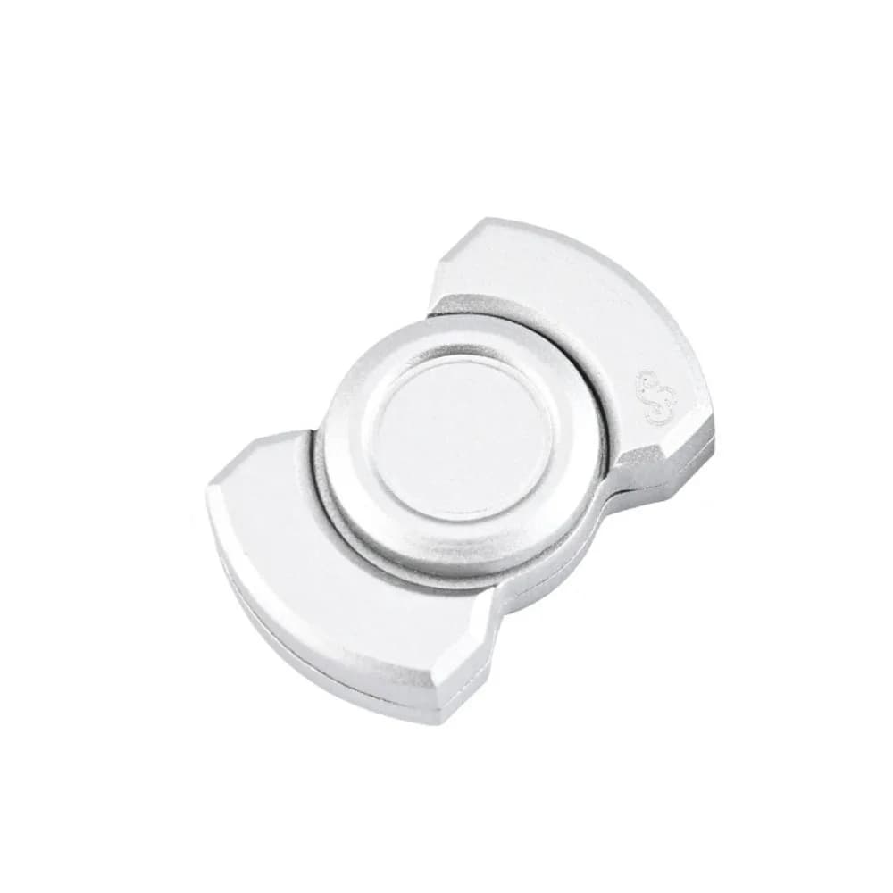 Trottola con cursore magnetico per giochi multipli con pulsante clic Spinner Fidget per adulti Materiale in lega Spinner a mano 3 in 1