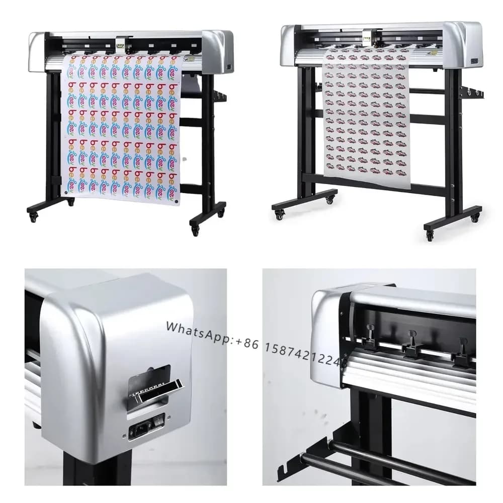 Plotter da Taglio Vinile con Alimentazione Automatica da 40 Pollici ZK1000, Motore Stepper, per Pellicole PPF, Carta Fotografica, Etichette Adesive, Plotter Grafico