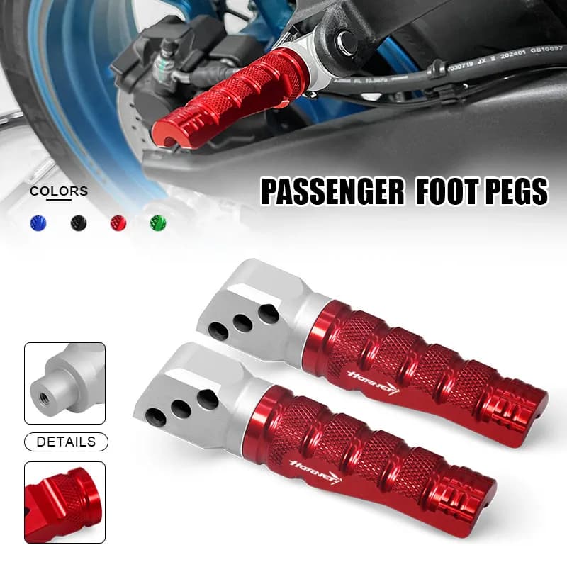 Accessori moto Pedane antiscivolo Poggiapiedi passeggero posteriore per CB750 HORNET 23-25 VFR750 VFR750R VFR800 VFR800F 01-25