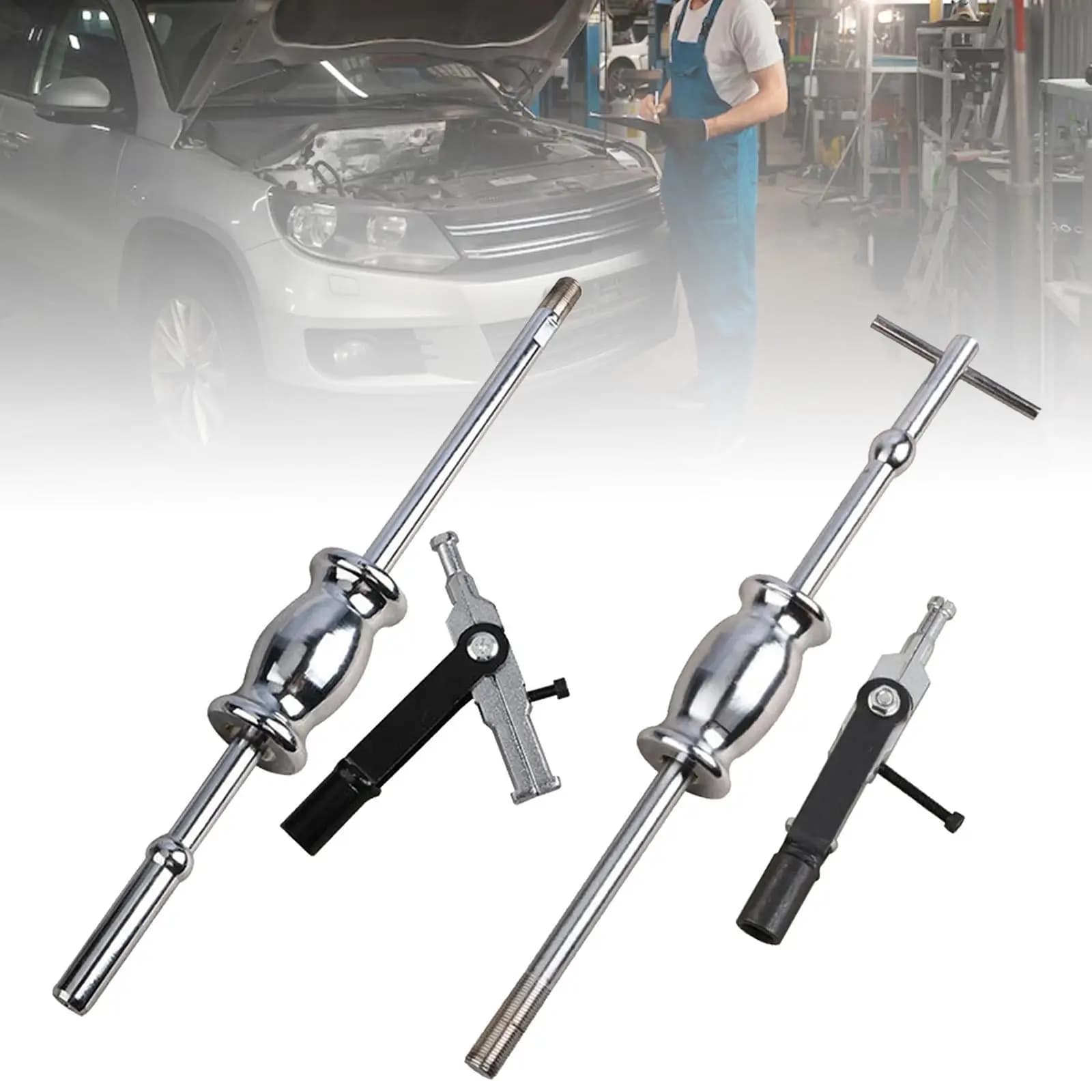 Inner External Bearing Puller Slide Hammer Set Heavy Duty Extraction Tool for Vehicle Workshop Applications