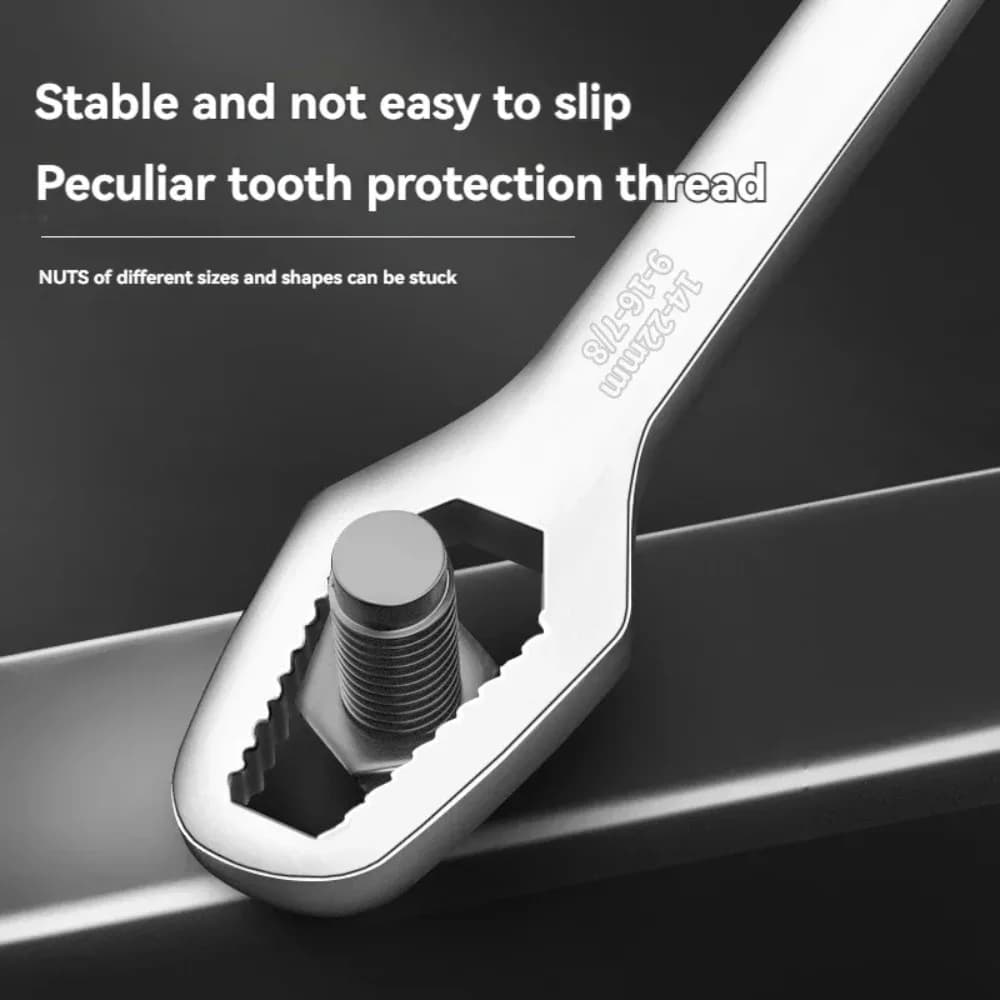 Universal Torx Key 3-17mm Autoregulating Key for Adjustable Glasses Torx Double Head Tools Manuals for Factory