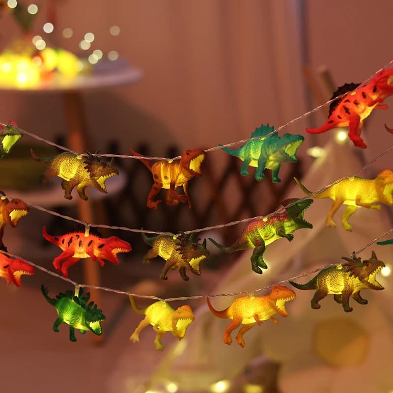 Luce decorativa a forma di animale a forma di dinosauro a LED