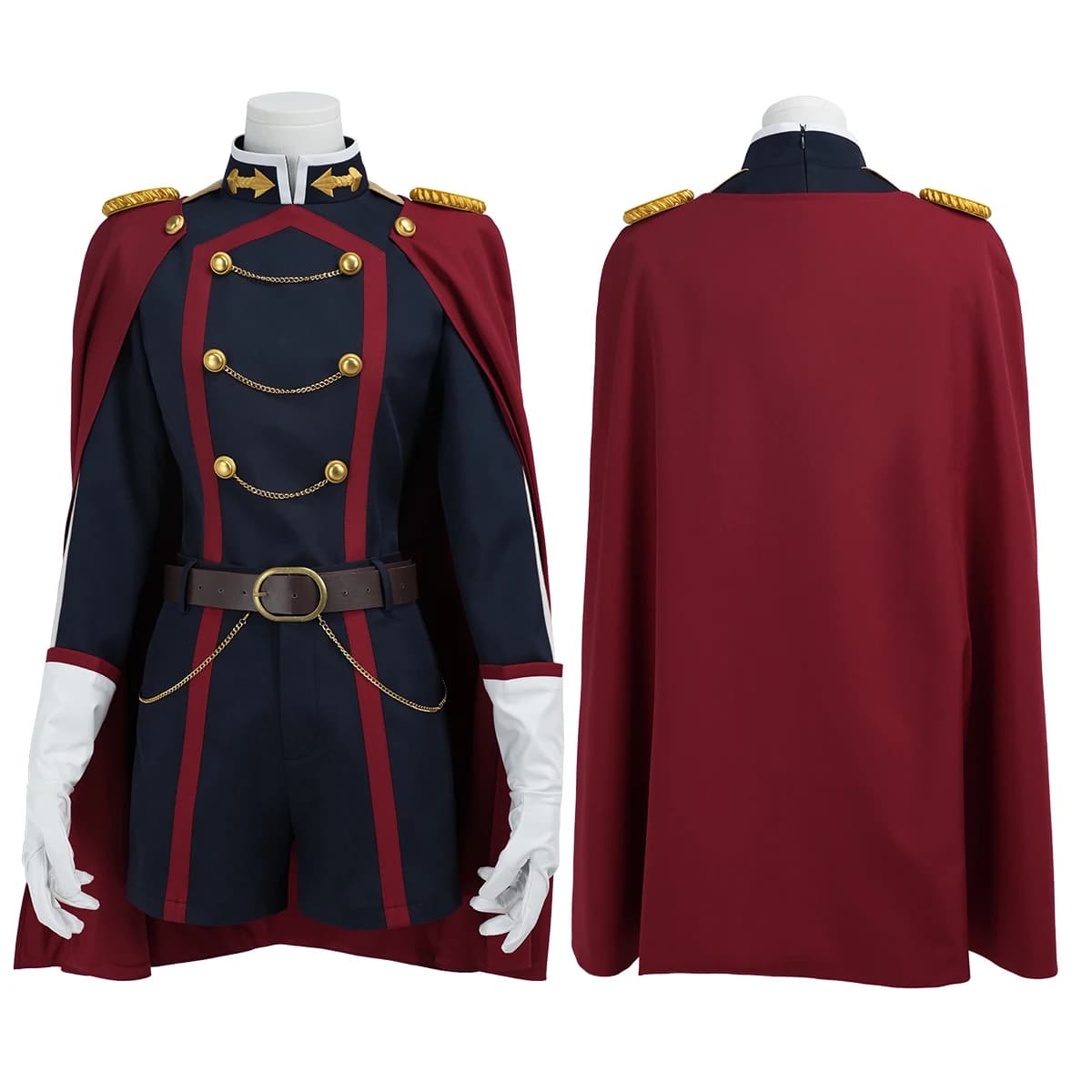 Costume Cosplay HOLOUN Yamashiro Ren Soldato Incatenato ‌ Cappa, cappotto, pantaloncini e guanti per cosplay anime, regalo di Halloween e Natale