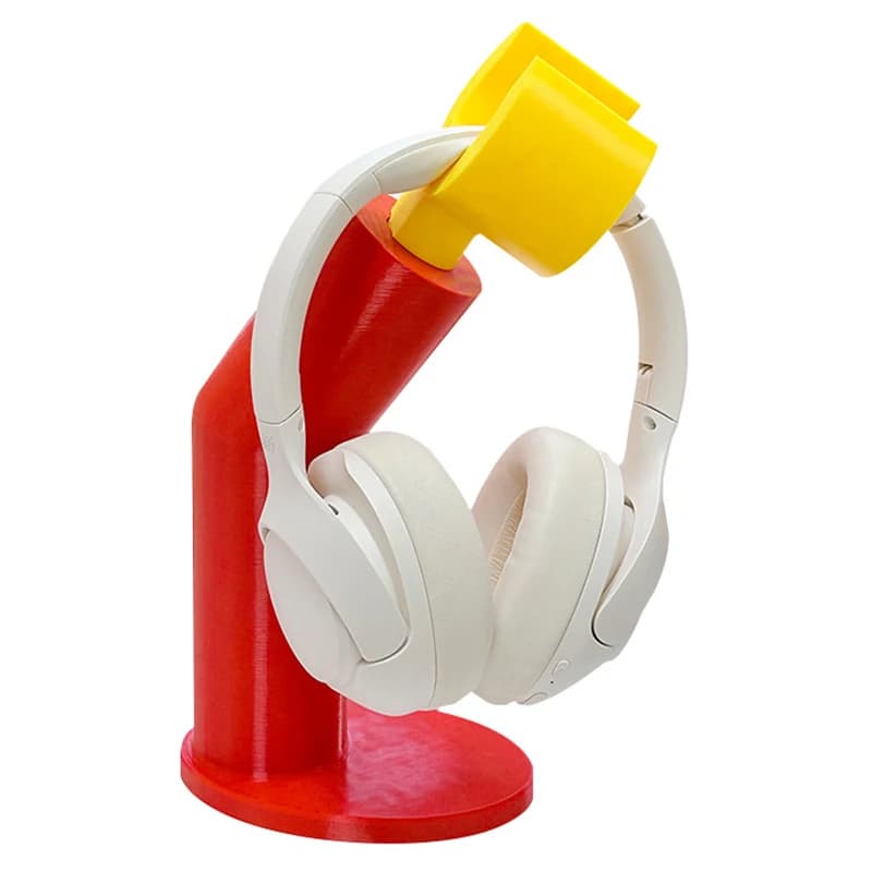 Supporto per cuffie in miniatura creativo, gancio per figurine da tavolo, accessorio per computer, arredamento artigianale