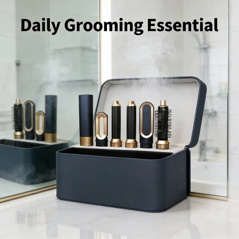 New Hairstyle Multi Styler 5 In1 Iron Hair Straighteners Hair Brush for Hair styling