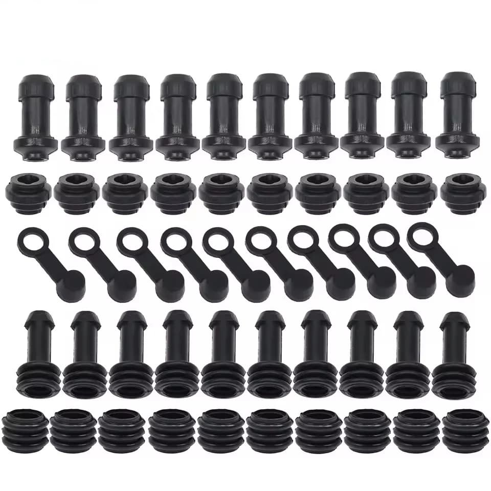 10/5/2 sets Motorcycle Scooter Brake Upper Lower Pump Caliper Shock Absorber Sleeve Dust Covers Disc Waterproof Rubber Caps