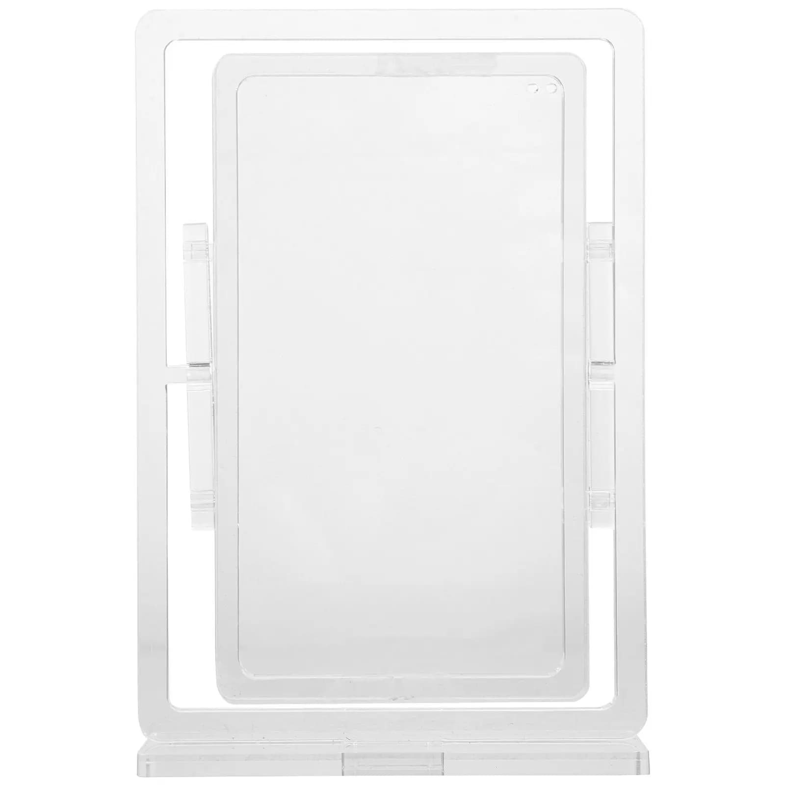 Porta Tessere Mahjong in Plastica Resistente con Effetto Sabbia Mobile, Decorazione da Scrivania Fai-da-te, Forniture Artigianali, Decorazione per Casa e Ufficio, Regalo