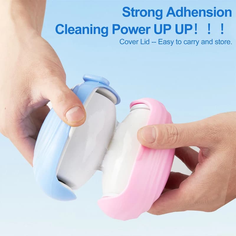 Washable Lint Roller for Pet Hair, Reusable Penguin Sticky Roller with Strong Adhesion for Clothes, Portable Clean Tool