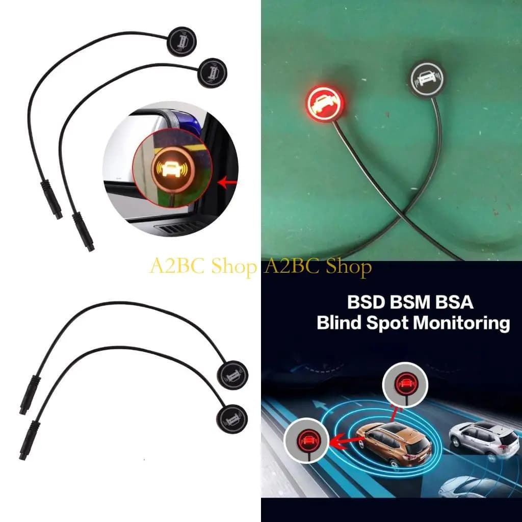 A2bc BSD LENS LIGHT LIGHT Auto Clind Blind Sistema monitoraggio SICUREZZA SICUREZZA 2PCS