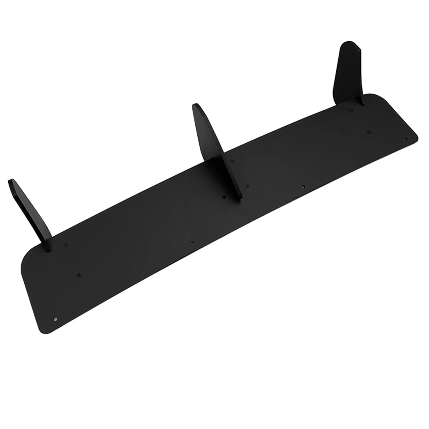 AEE5-For Golf 7R Golf 7 R 2013-2016 Glossy Black Rear Bumper Diffuser Splitter Spoiler Fins Trim