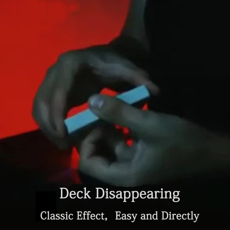 Deceptione di Ilya Melyukhin Carte per espedienti Trucchi magici Illusioni Mazzo di fuga Puntelli magici super visivi Primo piano Giocattoli magici di strada