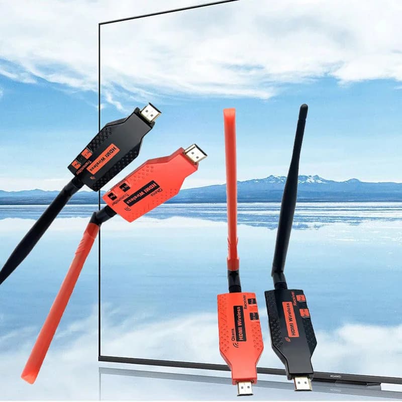 4K Wireless HDMI Transmitter Receiver Display Adapter 150M Wireless Extender for Camera Laptop PC To TV Projector 1080p 50m 100m