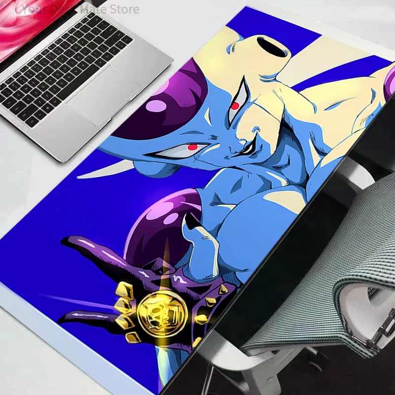 Tappetino per mouse grande Dragon Ball DBZ per giocatori e-sport professionali, tappetino per mouse in gomma per PC da gaming, nuovo tappetino da scrivania con animazione
