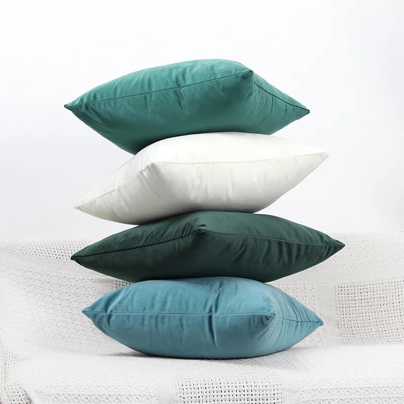 Fodera per cuscino in velluto fodera per cuscino morbida 50 x5 0cm federa per cuscino per soggiorno decorazione per divano fodera per cuscino da tiro per decorazioni per la casa nordica