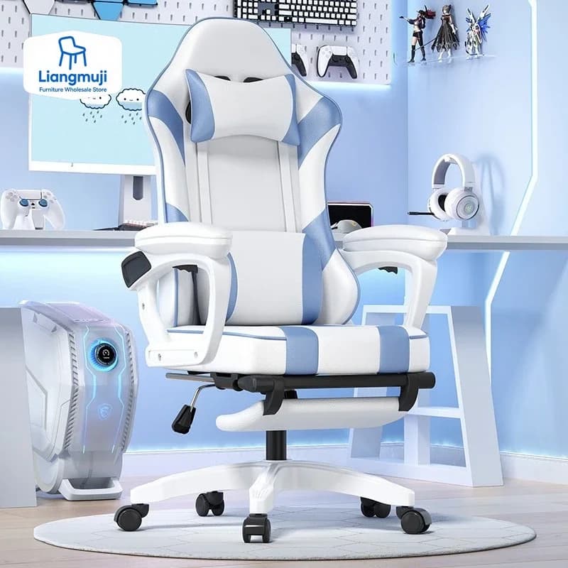 2025 Sedia da gioco calda Sedia da gioco ergonomica da corsa Sedentaria Comoda sedia per computer di casa per computer da ufficio Soggiorno