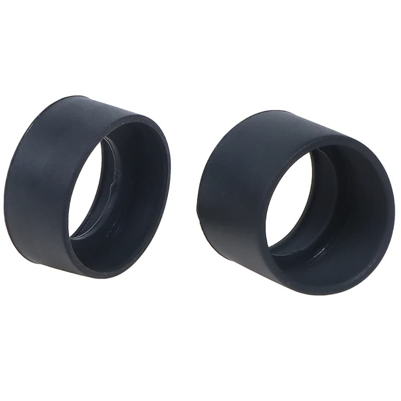2PCS 32-36MM Diametro Gomma Oculare Copertura Protezioni Occhi Scudi Protezione Stereo Microscopio Telescopio Monoculare Binoculare