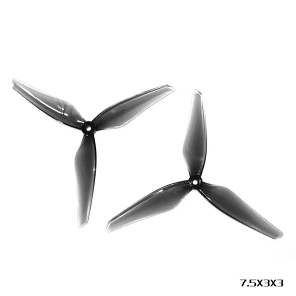 A86G NEW 4PCS 7.5X3X3 7.5inch Propeller 3-Blade PC Paddle 2CW+2CCW for RC FPV Drone Accessories