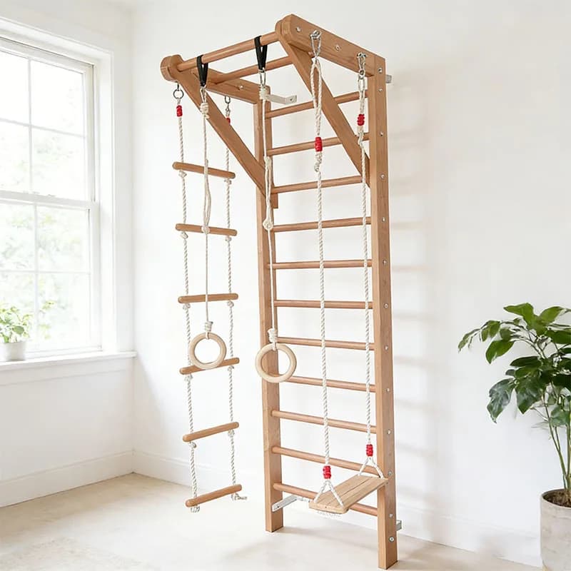 No Punch Wall Mount Pull Up Bar Multifunctional Home Fitness Rib Rack Leg Press Training Equipment Leg Press Workout Gear