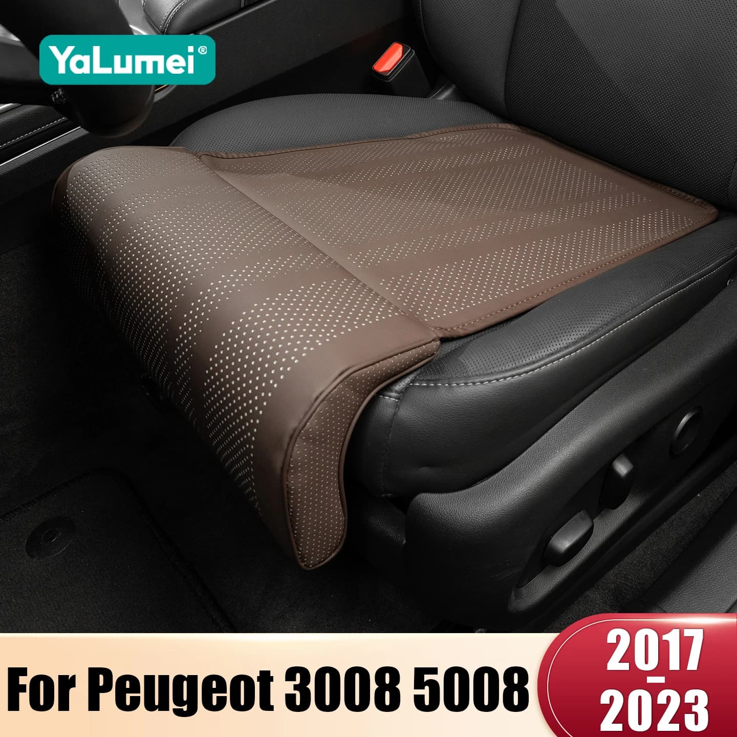 Extension Bearing for Support Legs Seats Auto for Peugeot 3008 5008 GT 2017-2023, Couples Poggiapiedi