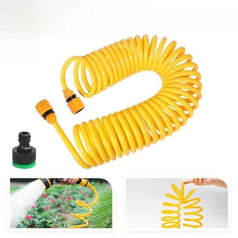 Spiral Garden Water Pipe Is Suitable for Outdoor Watering Which Combines Flexible Use and Space Saving