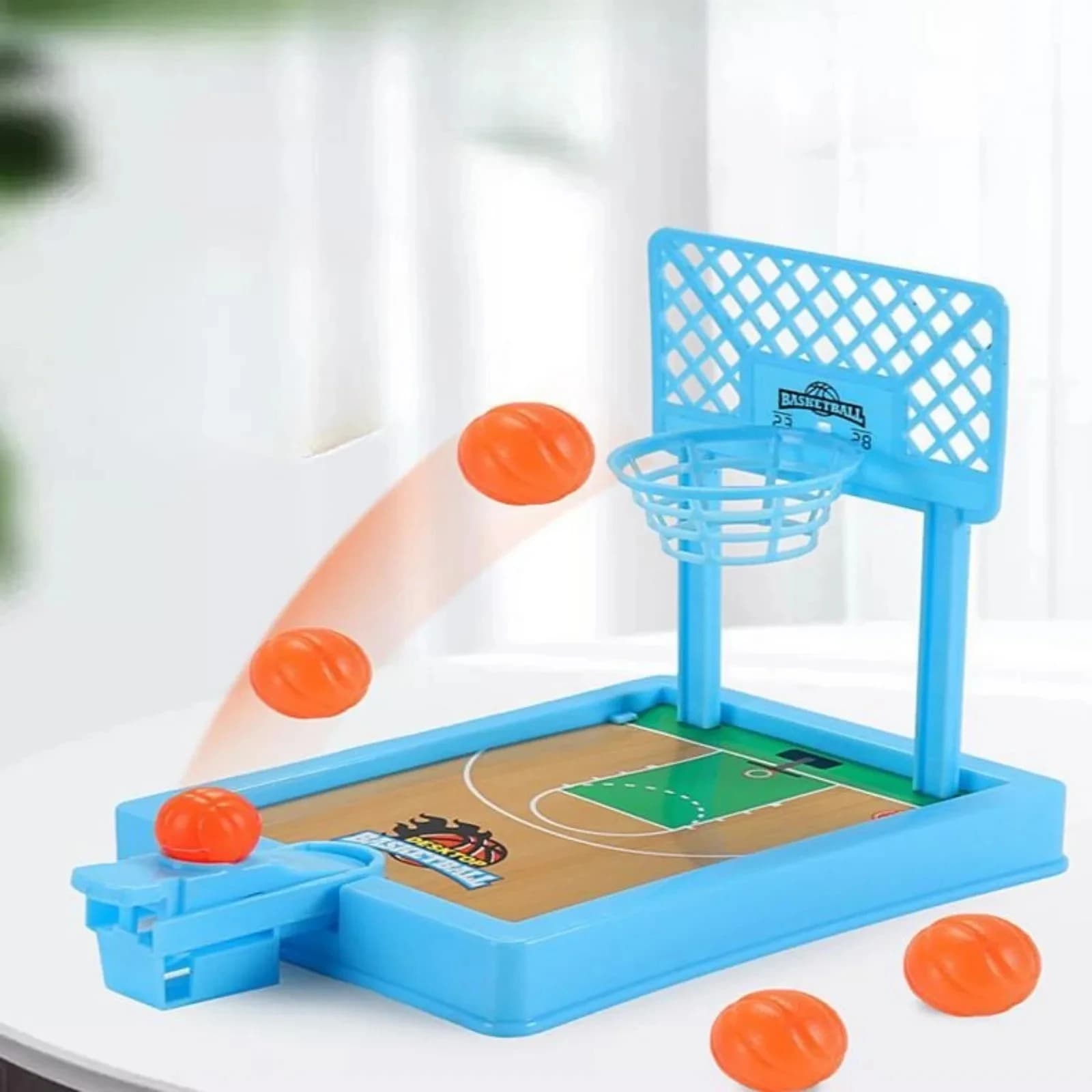 Giocattoli da gioco di basket, gioco di tiro da basket da tavolo per bambini e adulti, giochi da scrivania per ufficio per adulti per ridurre lo stress