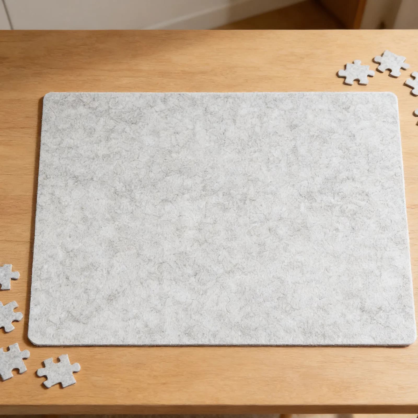 Tappetino Pieghevole Antiscivolo in Feltro per Puzzle da 500 Pezzi, Tavolo Portatile Ripiegabile per Puzzle, per Casa, Scuola e Viaggi