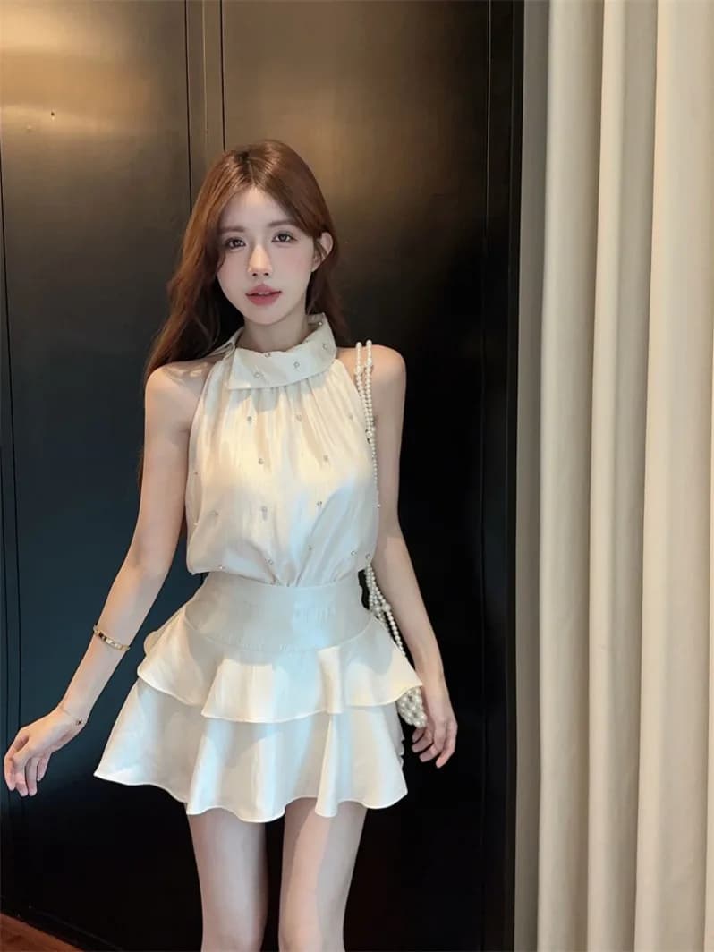 Spring Collection 2026: New Set Two Pieces with Riccamented Necklace and Snake Snake in Straits for Young Women 18-25 Years