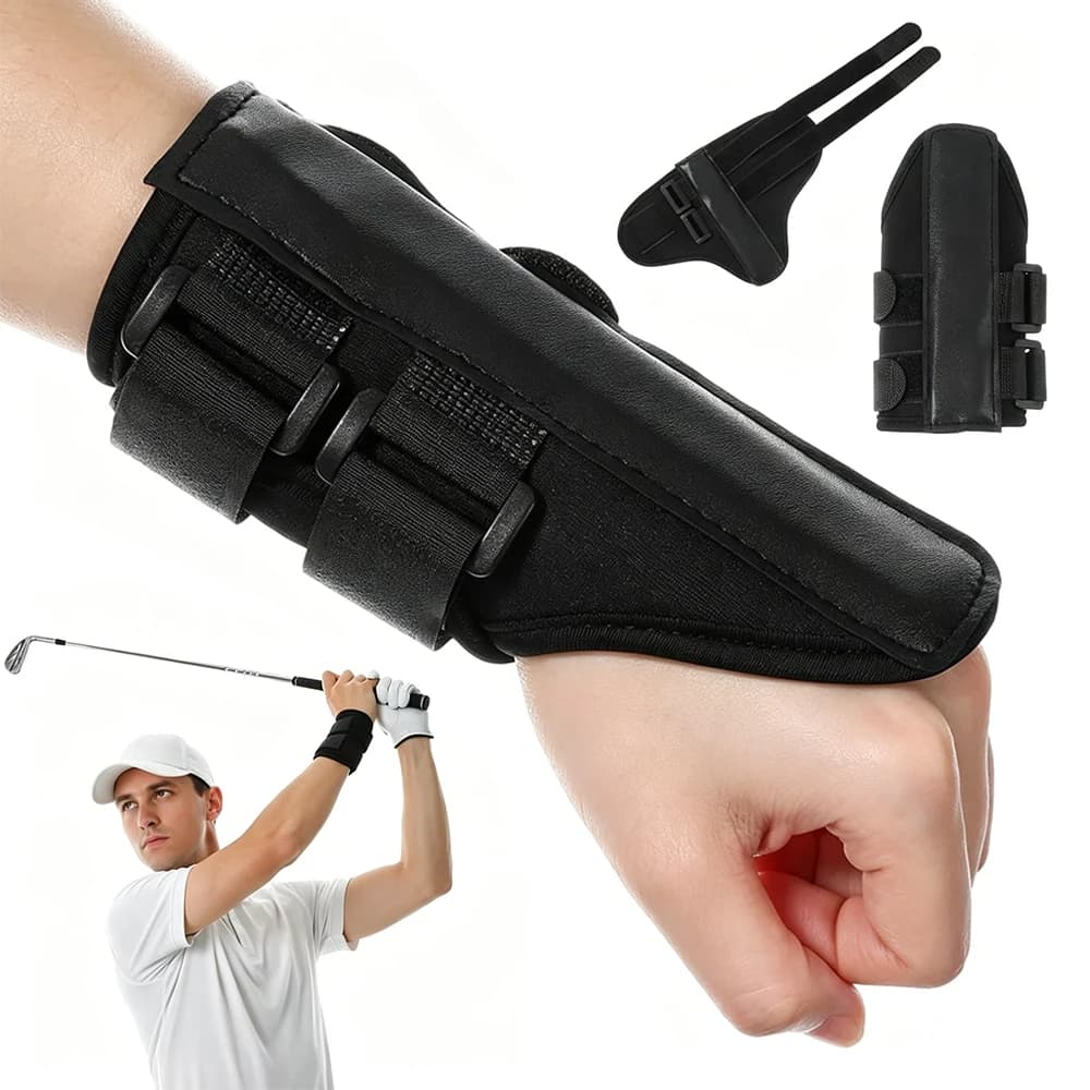 1Pcs Golf Swing Alignment Brace, Golf Wrist Training Aid Golf Hand Gesture Practice Tool Wrist Correction for Beginners