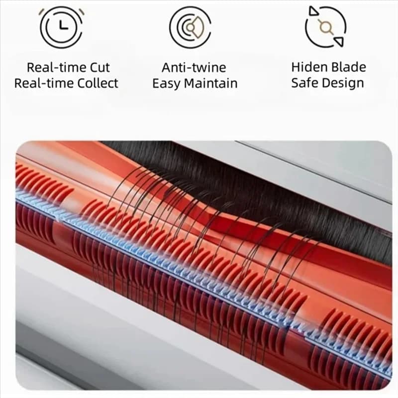 YCOC-Spazzola a rullo anti-groviglio per XIAOMI Mijia M30/M30S/M40/H40/X10+/X20+/S10+/S20+X20 Max/X20 Pro Spazzola per aspirapolvere