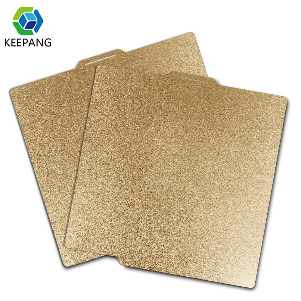 Double Sides PEI Powder Coated Plate Sheet Surface PEI Bed Magnetic Base Bed PEI For Ender 3 Voron KP3S 180/220/235/310/350mm