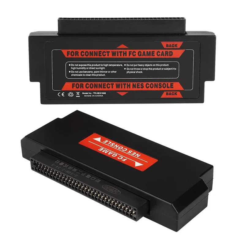 Adattatore da 60 pin a 72 pin per console NES FC, convertitore per schede di gioco