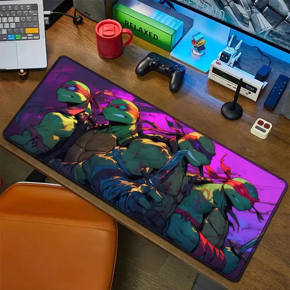 Mutants Ninjas Turtles Mouse Mat Laptop Xxl Mouse Mat Notebook Gamer Computer Table Game Accessories