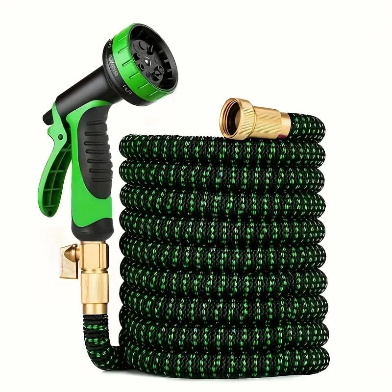 25ft-100ft Garden Hose Expandable Magic Water Pipes Home Garden Daily Watering Tools High-Pressure Car Wash Cleaning Water Gun
