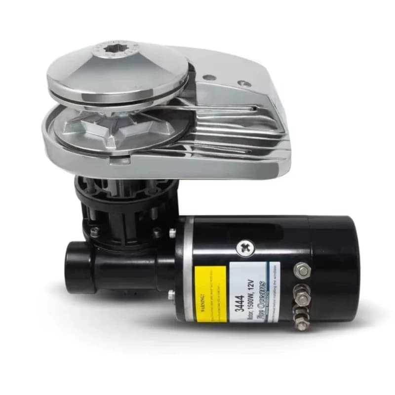 Verricello per barca elettrico con ancoraggio orizzontale per caricatore marino 12v 24v 600 1000 1400 watt