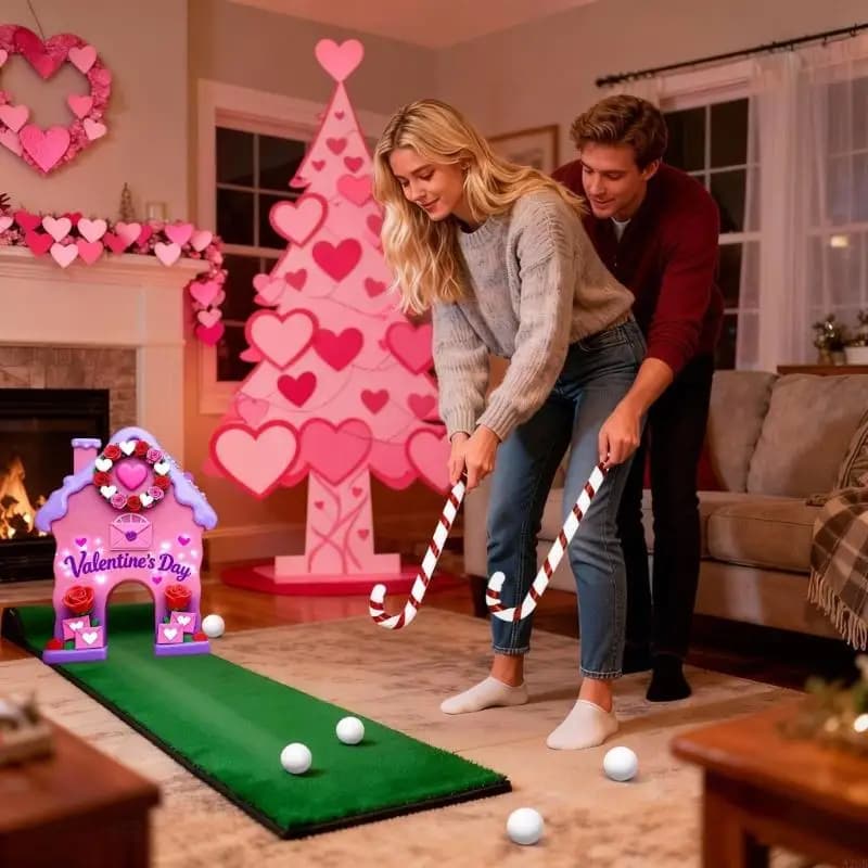 Set giochi golf Gingerbreads, feste, raduni, intrattenimento A2UB