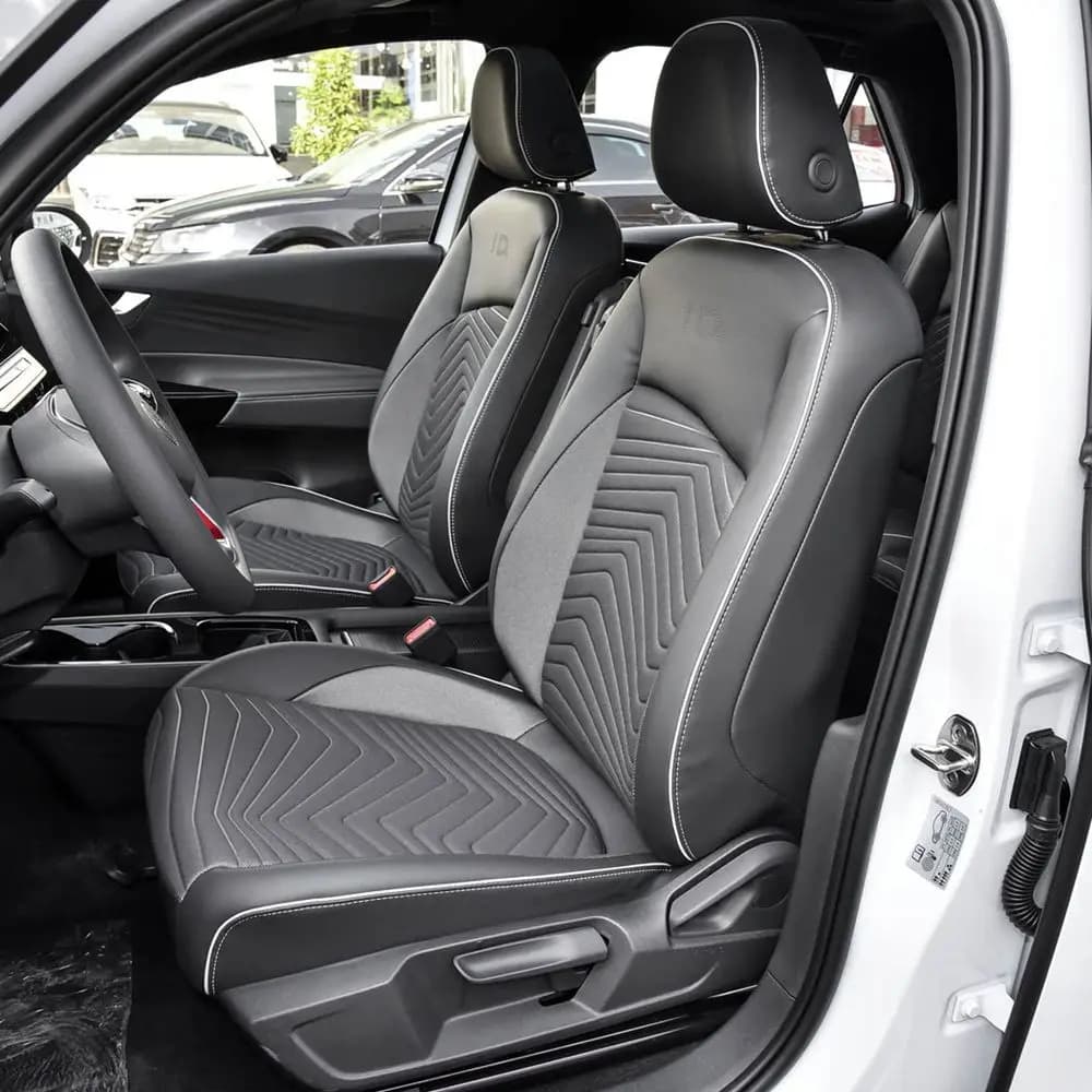 For Volkswagen VW ID.3 2019 2020 2021 2022 2023 2024 2025 PU Leather Custom Car Seat Covers Full Set Protector Accessories