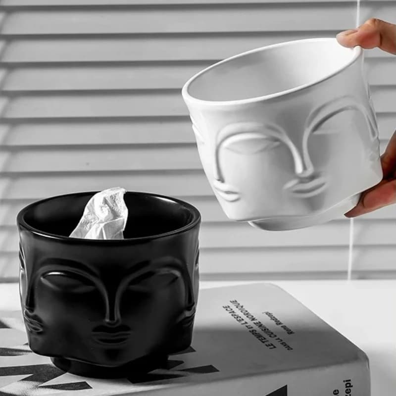 Portaspazzolino in ceramica di lusso per coppie Organizzatore moderno per l'igiene orale del bagno con set salvaspazio per riporre il dentifricio