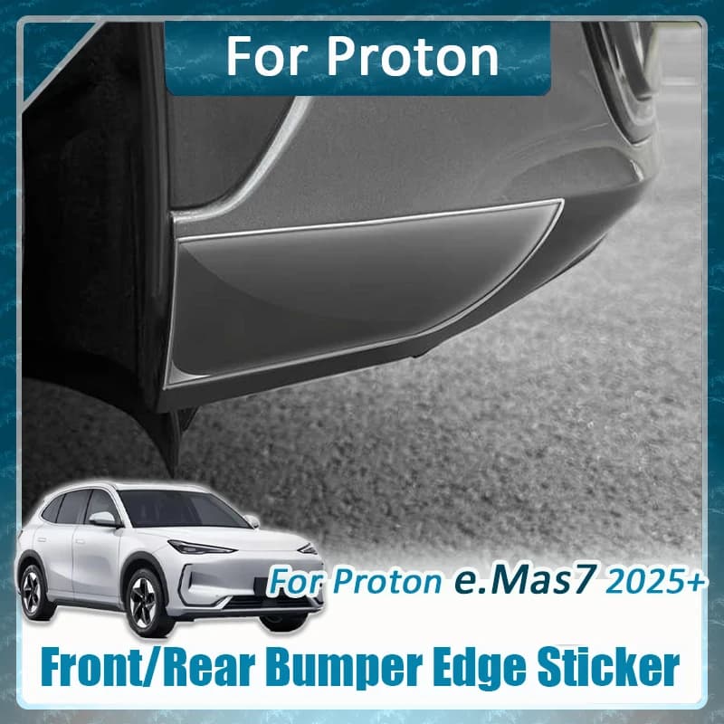 Per Proton e.Mas 7 eMas7 2025 2026 Protezioni Angolari Paraurti Anteriore e Posteriore in Resina Epossidica Adesivi Antigraffio per Esterni