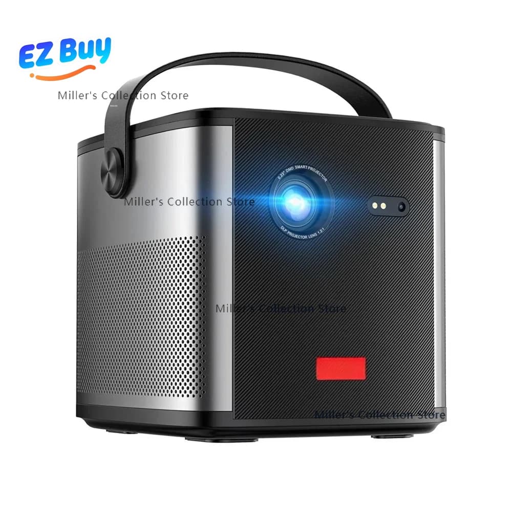 U80 3D 4K Mini LED Por Video Home Theater DLP Smart Android WIFI Proiettore Full HD 1080P con batteria