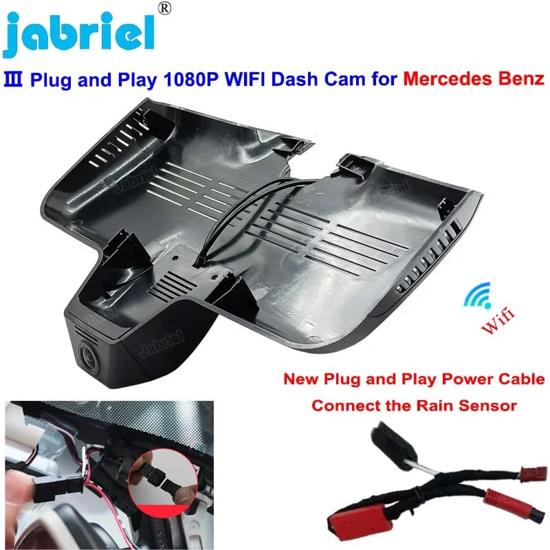 Plug and Play Auto Dvr Dash Cam For Mercedes Benz C c220d c250d c300 c350 c400 c43 c63 w205 c204 glc250d glc43 glc63 x253 c253