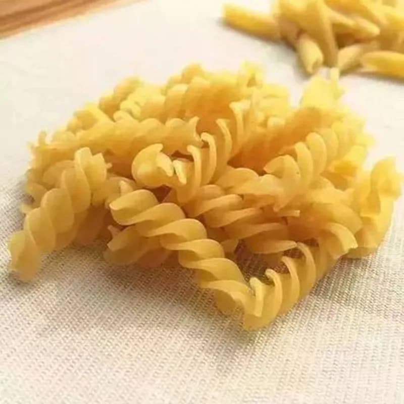 220V Fully Automatic Italian Pasta Making Stainless Steel Spiral Shaped Pasta Scallop Machine