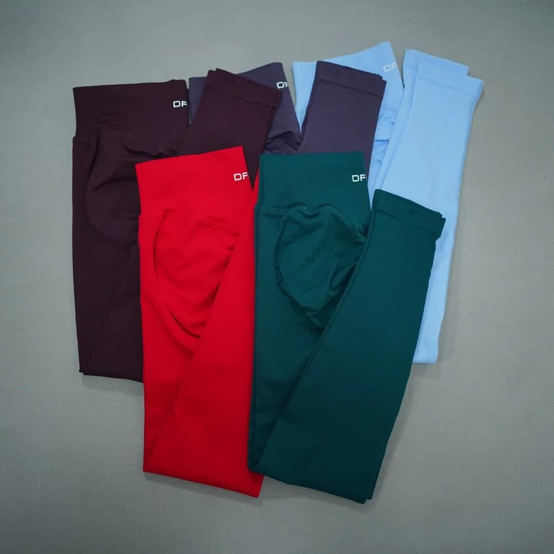Nuovi Pantaloni Yoga DFDK 2026 a Vita Alta, Senza Cuciture, Modellanti, Compressivi, per Allenamento, Corsa e Fitness