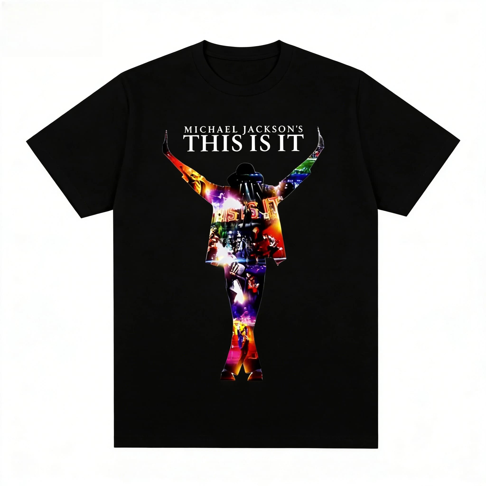 Michael Jackson This Is It Vintage T-shirt Unisex Singer Cotton Men T Shirt New Tee Tshirt Womens Tops 2026 Summer New Fashion