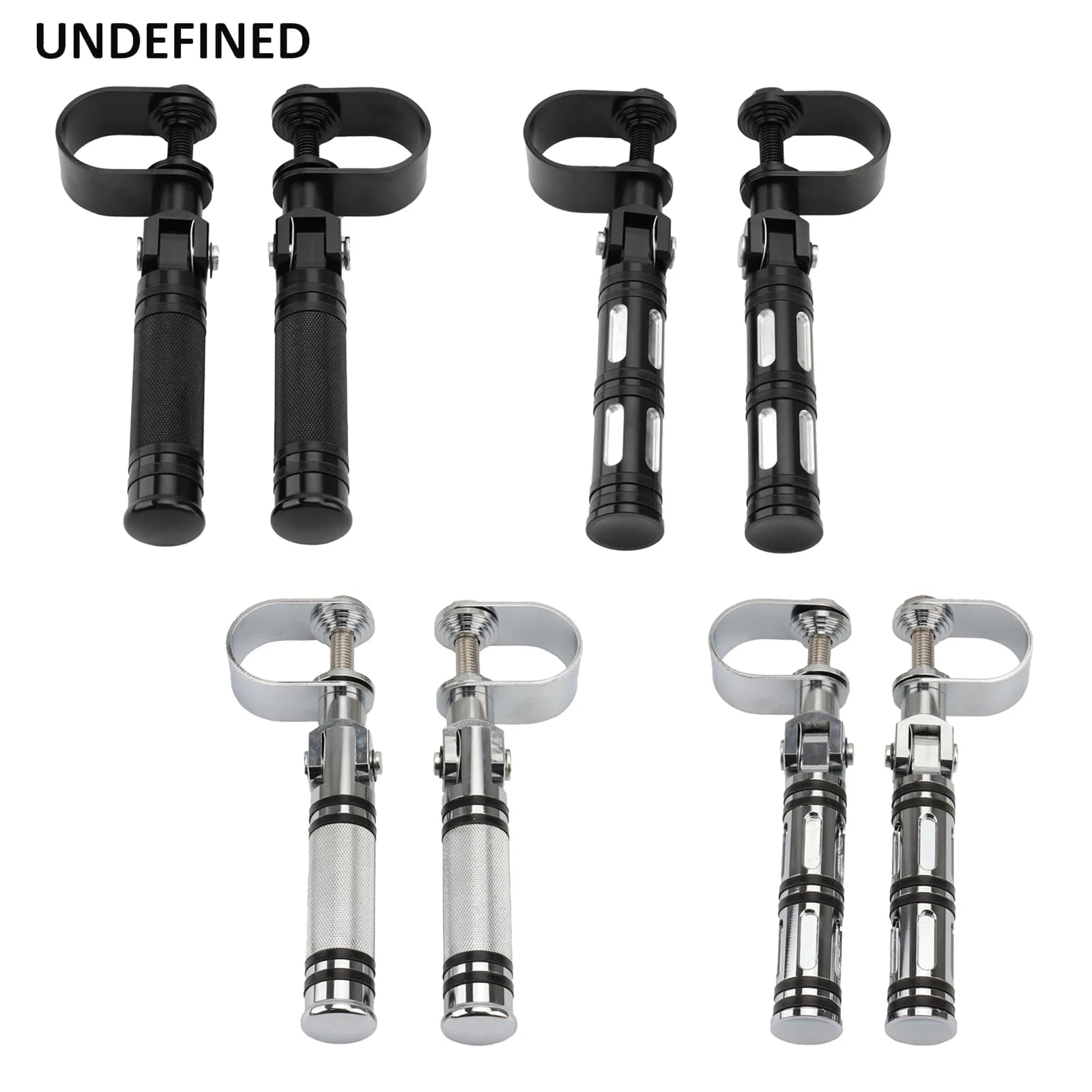 38mm moto autostrada pedane protezione motore Crash Bar poggiapiedi supporto universale per Harley Sportster per Suzuki Chopper Bobber