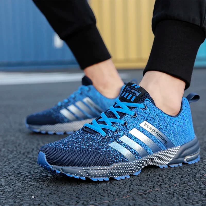 New Men Running Shoes Moccasins Fashion Outdoor Trainer Sport Race for leisure sneakers jogging breathable casual shoes men shoes