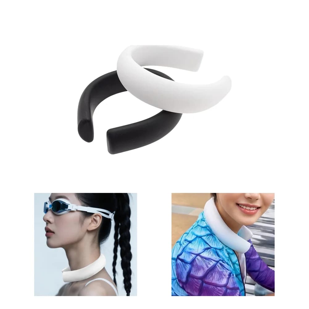 Soft Skin-Friendly Silicone Freediving Neck Weight Freediver Collar Comfortable Freediving Buoyancy Control Must-have Accessory